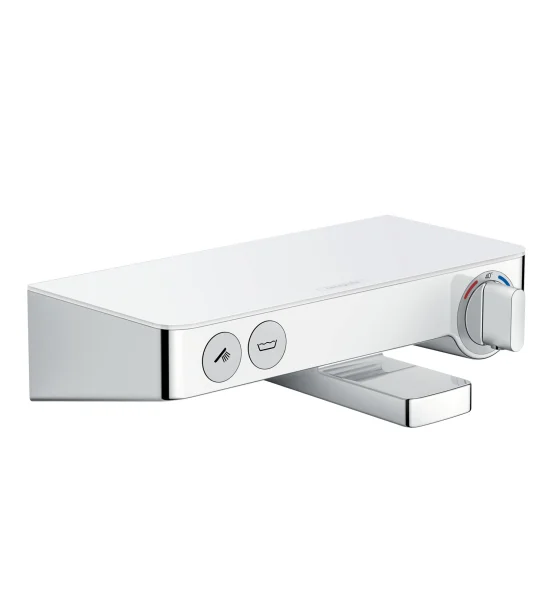 Hansgrohe Showertablet Select Thermostatic Bath Filler Mixer Exposed 360 X 290 X 120mm White/chrome