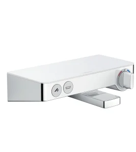 Hansgrohe Showertablet Select Thermostatic Bath Filler Mixer Exposed 360 X 290 X 120mm White/chrome