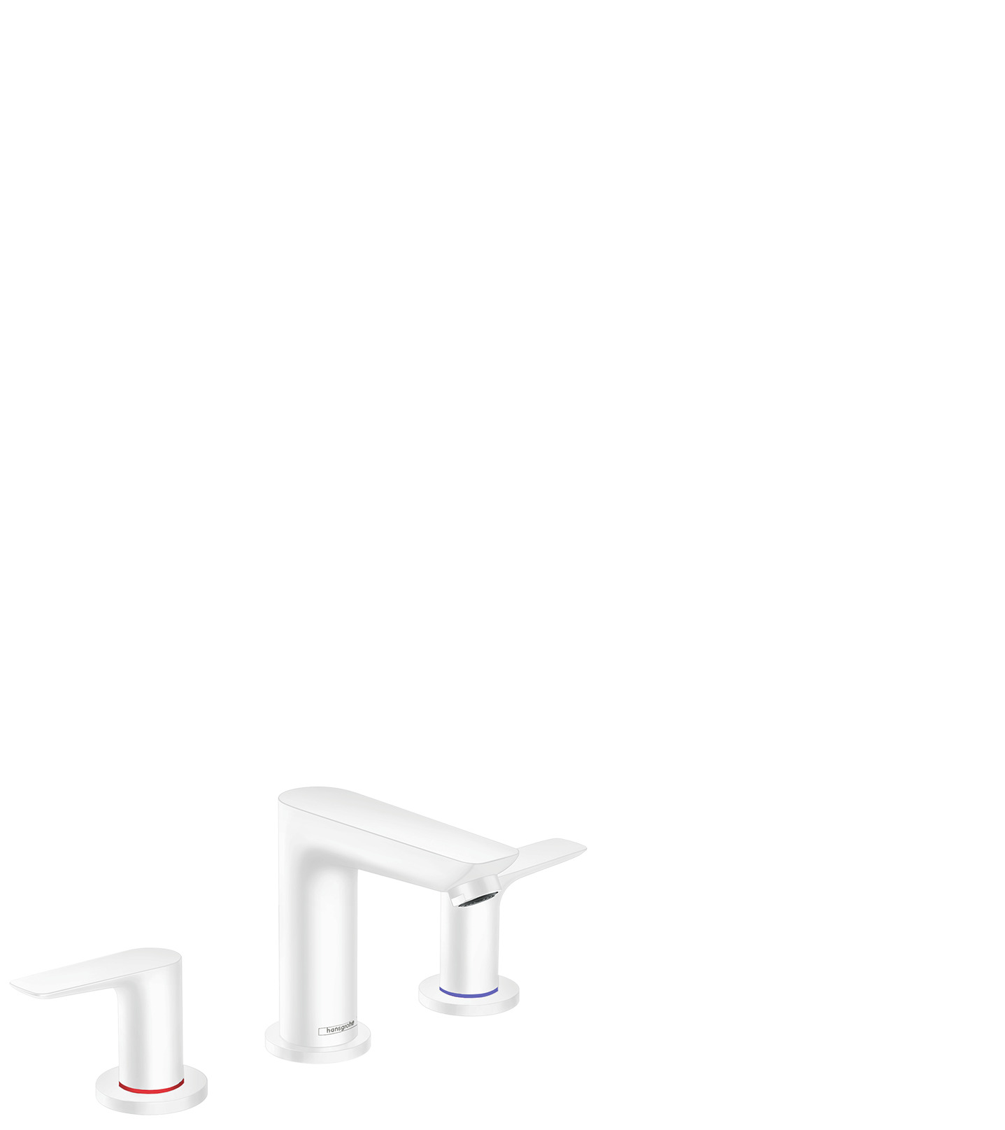 Hansgrohe Talis E Manual Mixers 458 X 247 X 107mm White - Matt