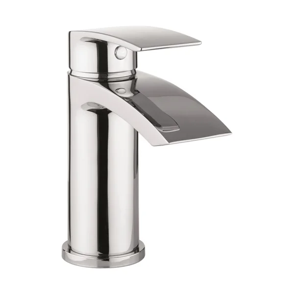 Crosswater Flow Basin Monobloc With Click Clack Waste Chrome