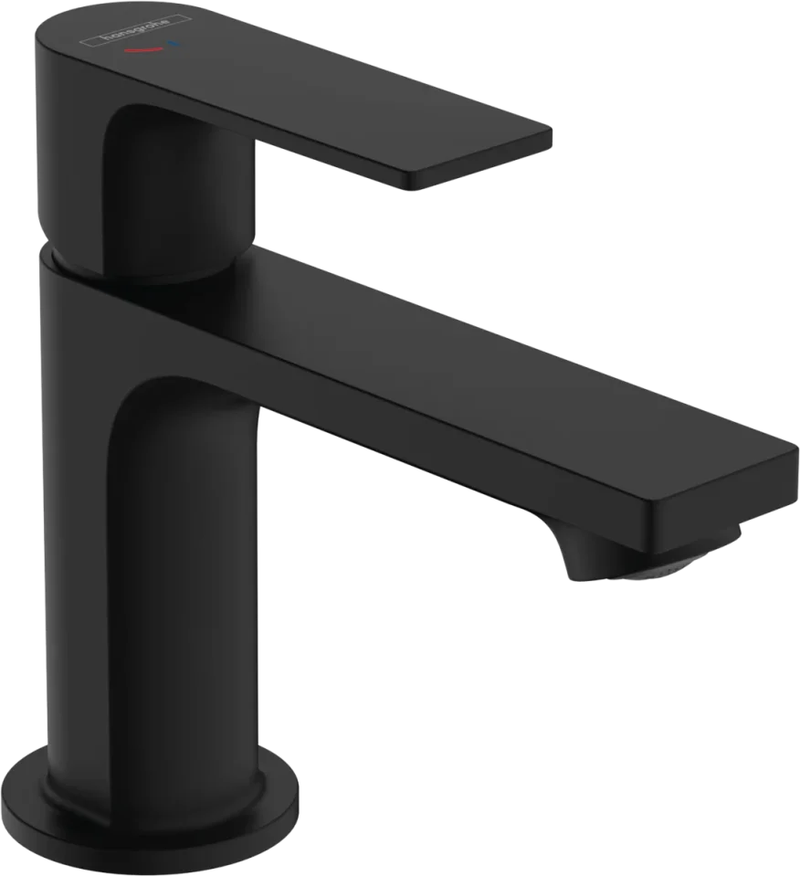 Hansgrohe Rebris E Manual Mixers 353 X 178 X 72mm Black - Matt product image - Image 1