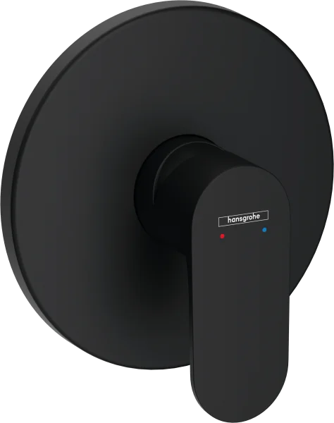 Hansgrohe Rebris S Shower Mixers Concealed 220 X 185 X 135mm Black - Matt
