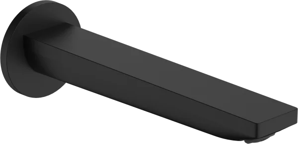 Hansgrohe Rebris E Bath Fillers 215 X 80 X 80mm Black - Matt
