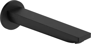 Hansgrohe Rebris E Bath Fillers 215 X 80 X 80mm Black - Matt