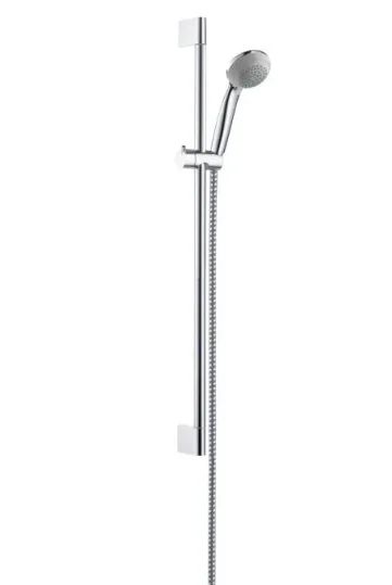 Hansgrohe Crometta 85 Shower Rail Sets 753 X 152 X 70mm Chrome detail view - Image 2