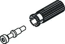 Hansgrohe Adapter For Handle 100 X 50 X 10mm