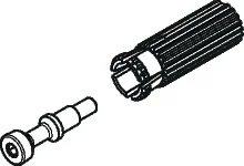 Hansgrohe Adapter For Handle 100 X 50 X 10mm