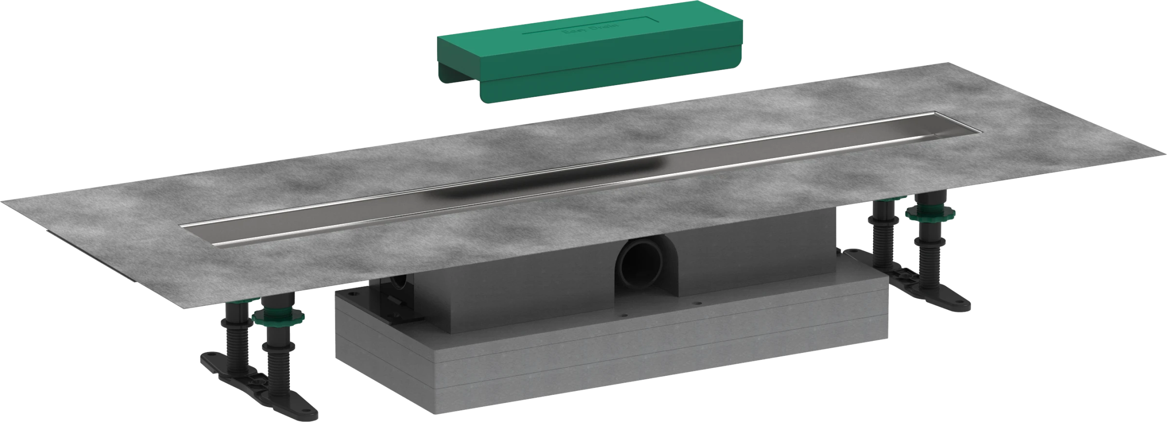 Hansgrohe Ubox Universal Concealed Basic Set Shower Wastes 1100 X 355 X 160mm