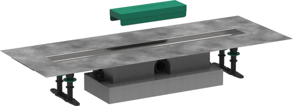 Hansgrohe Ubox Universal Concealed Basic Set Shower Wastes 1100 X 355 X 160mm