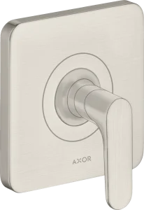 Axor Citterio M Shut-off Valves 130 X 110 X 87mm Stainless Steel