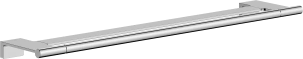 Hansgrohe Addstoris S Double Bath Towel Rail Chrome