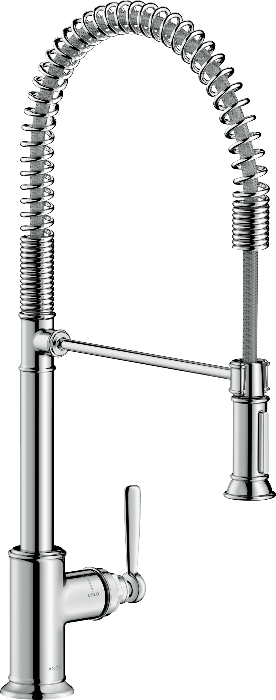 Axor Montreux Manual Kitchen Mixers 555 X 308 X 107mm Rose Gold/gold - Brushed