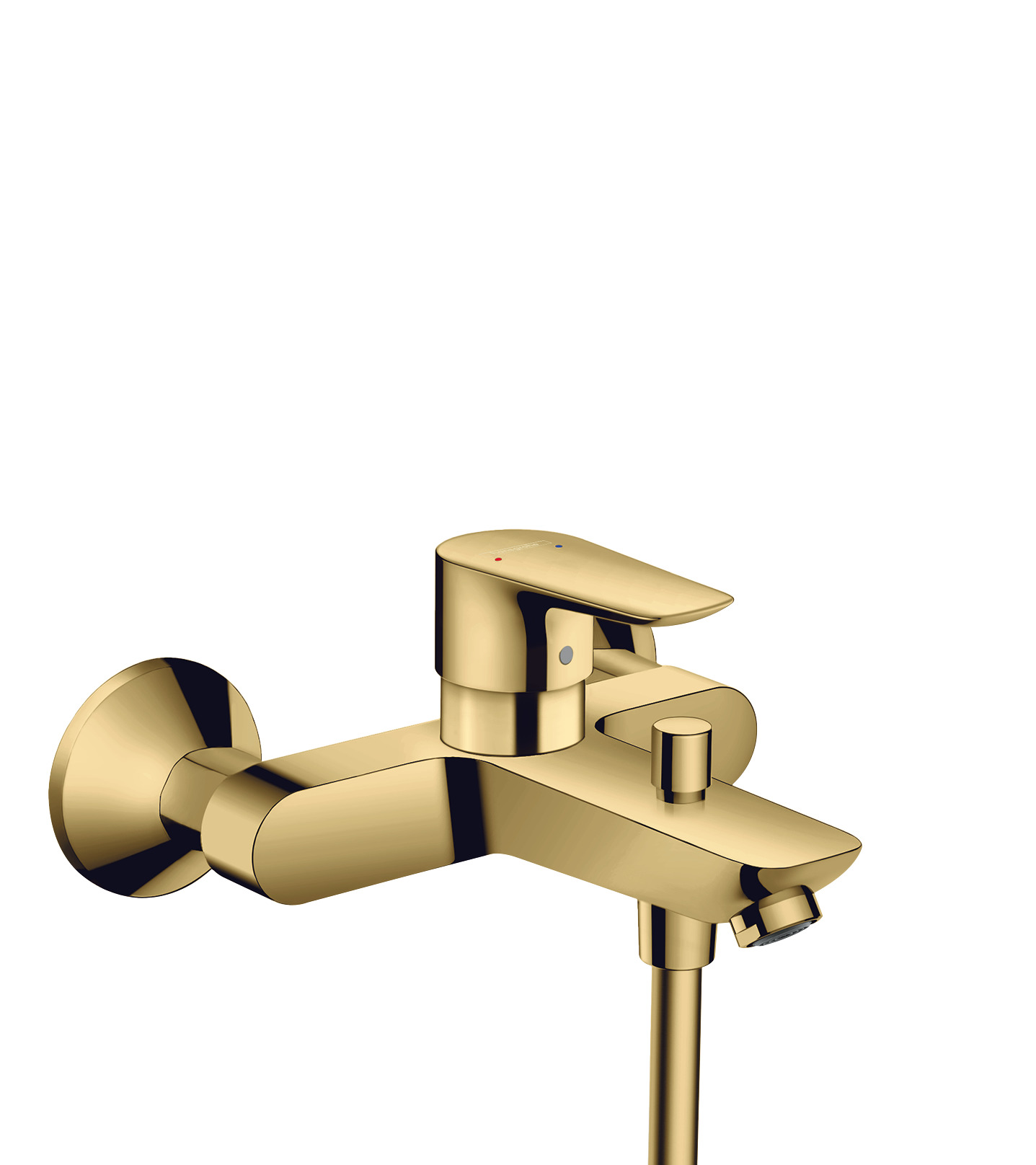 Hansgrohe Talis E Bath Mixers Exposed 246 X 199 X 155mm Gold - Polished