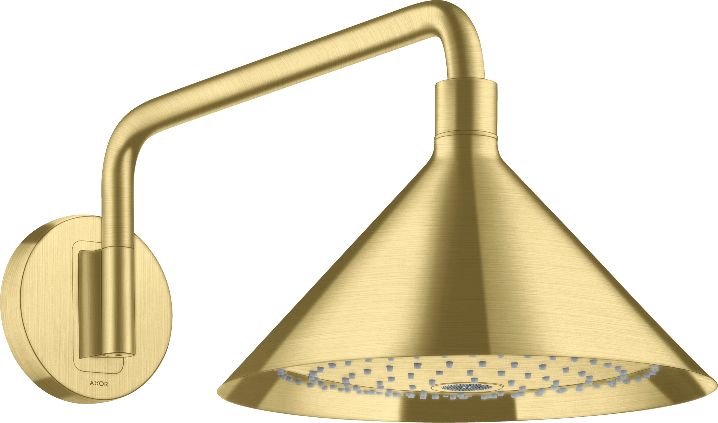 Axor Showers/front Overhead Showers 524 X 490 X 183mm Brass - Brushed