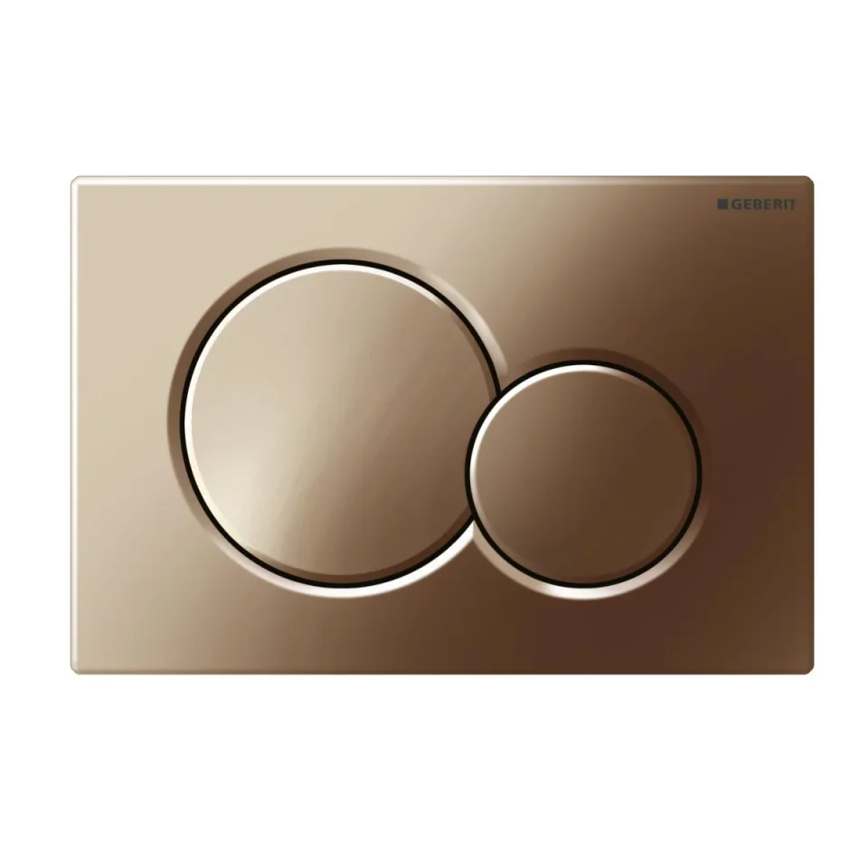 Geberit 115.770.dt.5 Sigma01 D/f Plate Brass detail view - Image 2