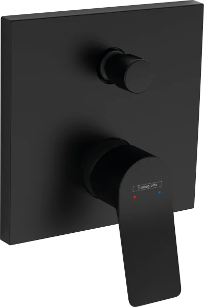 Hansgrohe Vivenis Single Lever Bath Mixer For Concealed Installation For Ibox Universal Matt Black