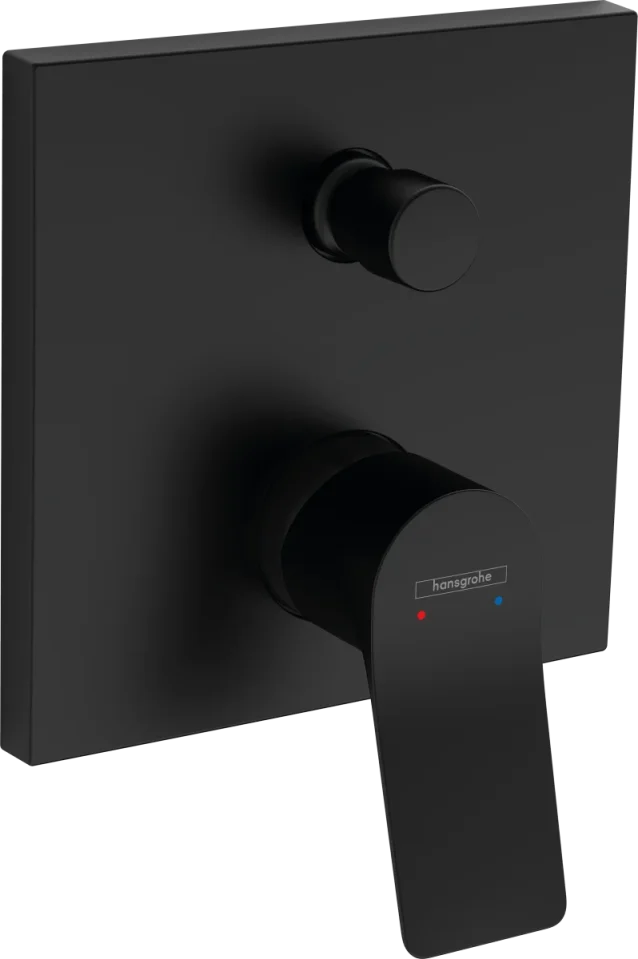 Hansgrohe Vivenis Bath Mixers Concealed 215 X 190 X 135mm Black - Matt product image - Image 1