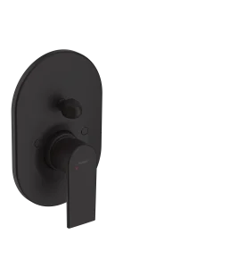 Hansgrohe Vernis Shape Bath Mixers Concealed 230 X 165 X 100mm Black - Matt
