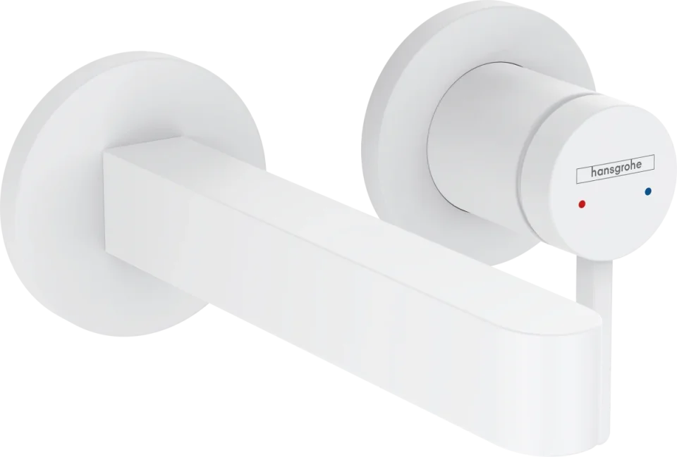 Hansgrohe Finoris Manual Mixers 260 X 240 X 90mm White - Matt product image - Image 1