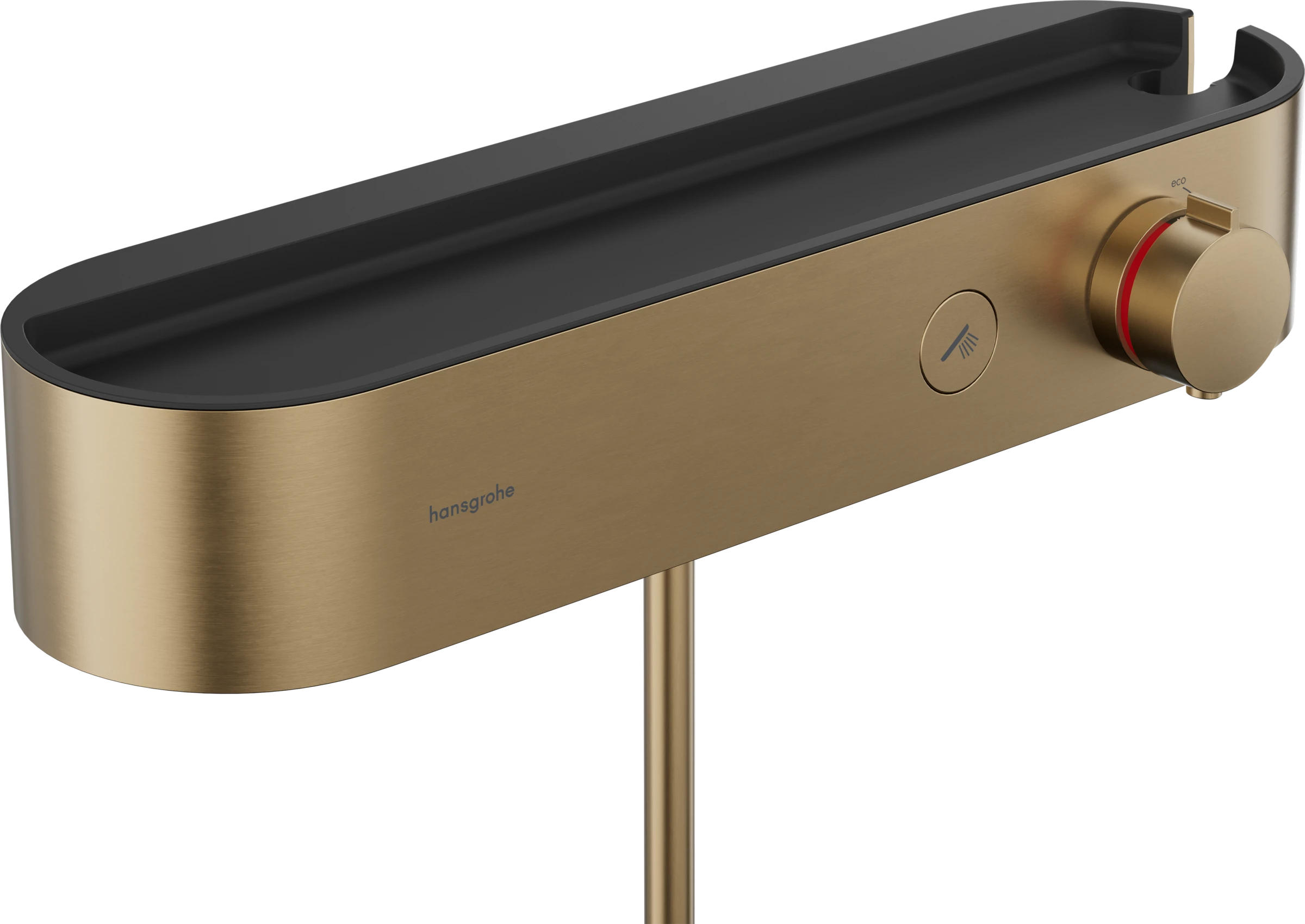 Hansgrohe Showertablet Select Thermostatic Shower Mixer Exposed 430 X 165 X 260mm Bronze - Brushed