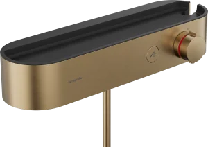Hansgrohe Showertablet Select Thermostatic Shower Mixer Exposed 430 X 165 X 260mm Bronze - Brushed