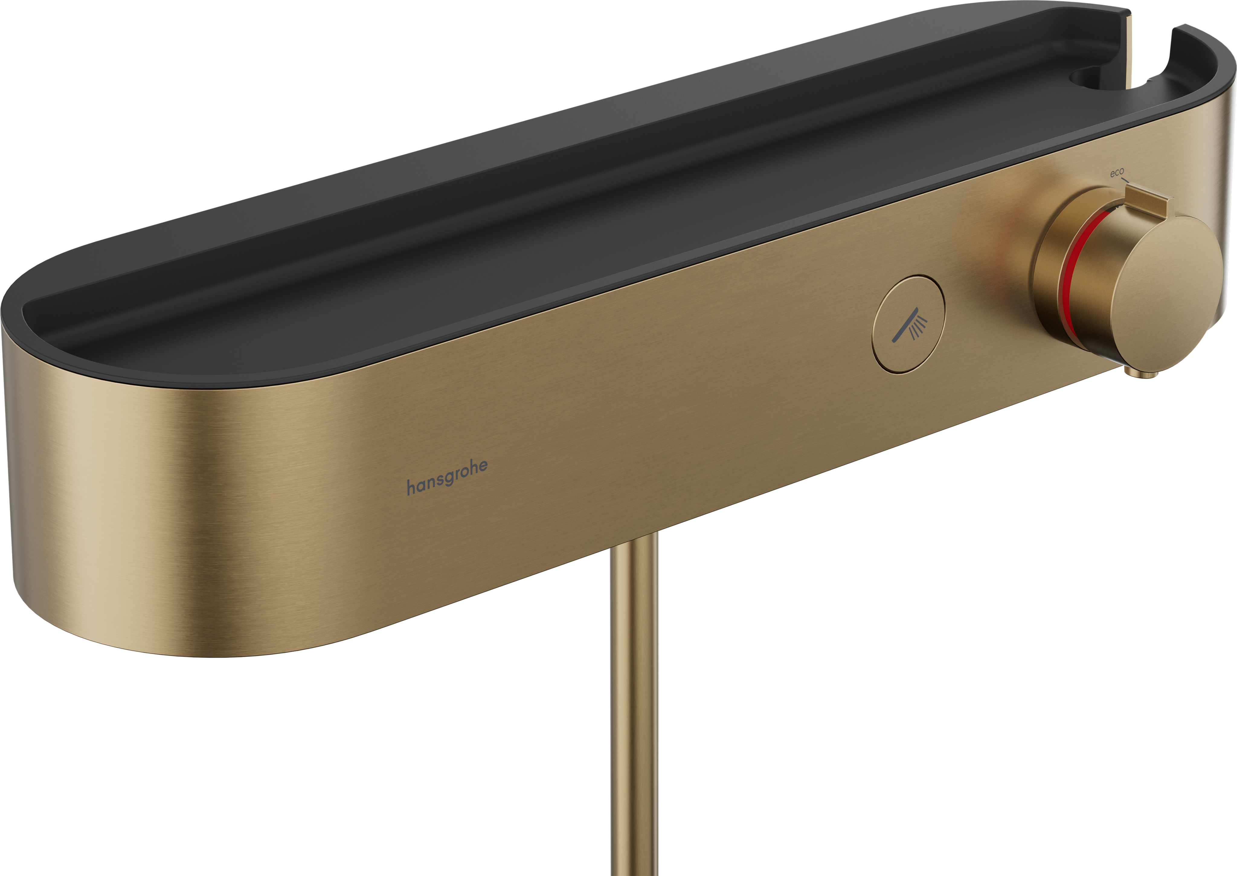 Hansgrohe Showertablet Select Thermostatic Shower Mixer Exposed 430 X 165 X 260mm Bronze - Brushed