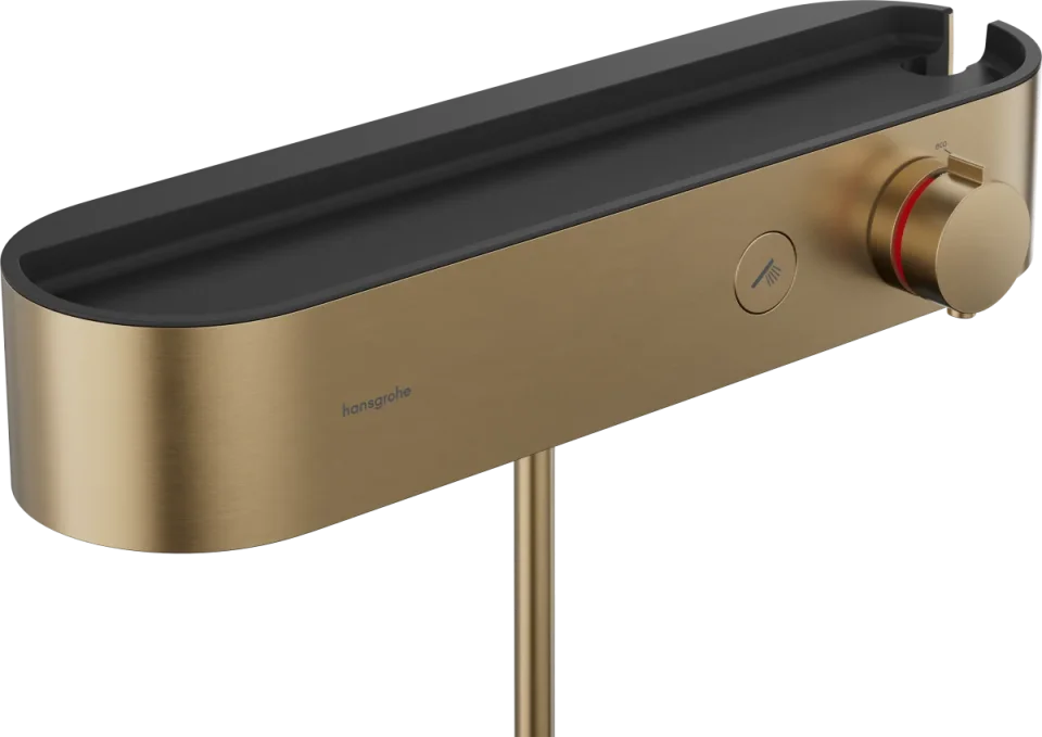 Hansgrohe Showertablet Select Thermostatic Shower Mixer Exposed 430 X 165 X 260mm Bronze - Brushed product image - Image 1