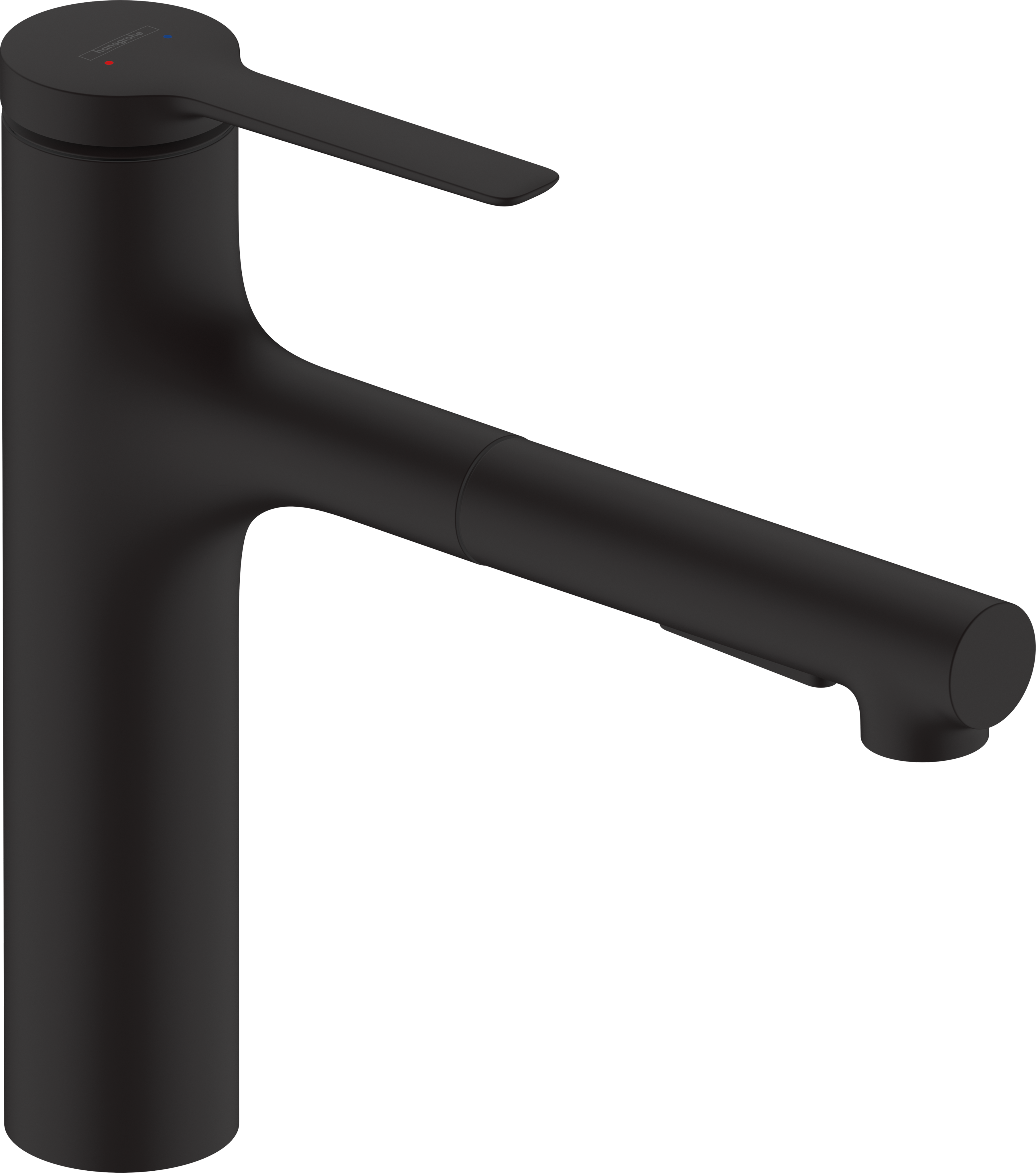 Hansgrohe Zesis M33 Manual Kitchen Mixers 563 X 314 X 111mm Black - Matt