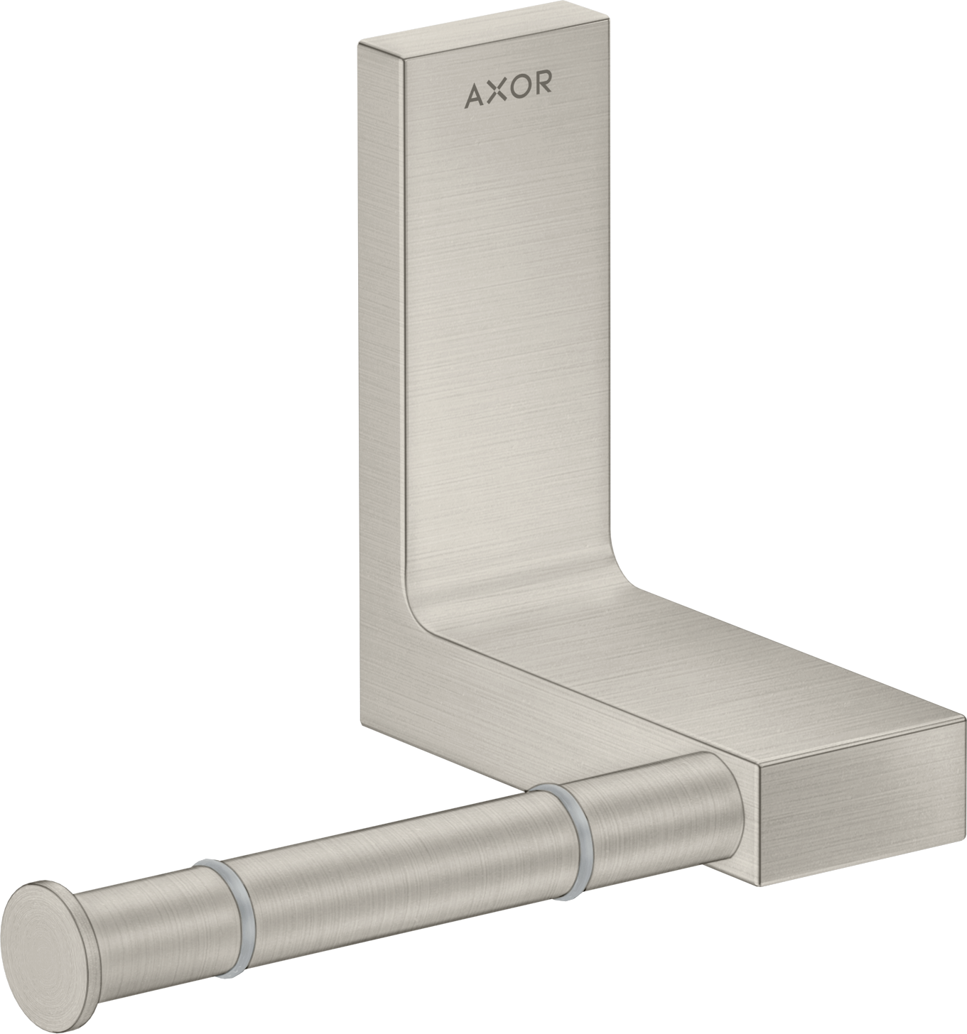 Axor Universal Rectangular Toilet Roll Holders 330 X 217 X 156mm Stainless Steel