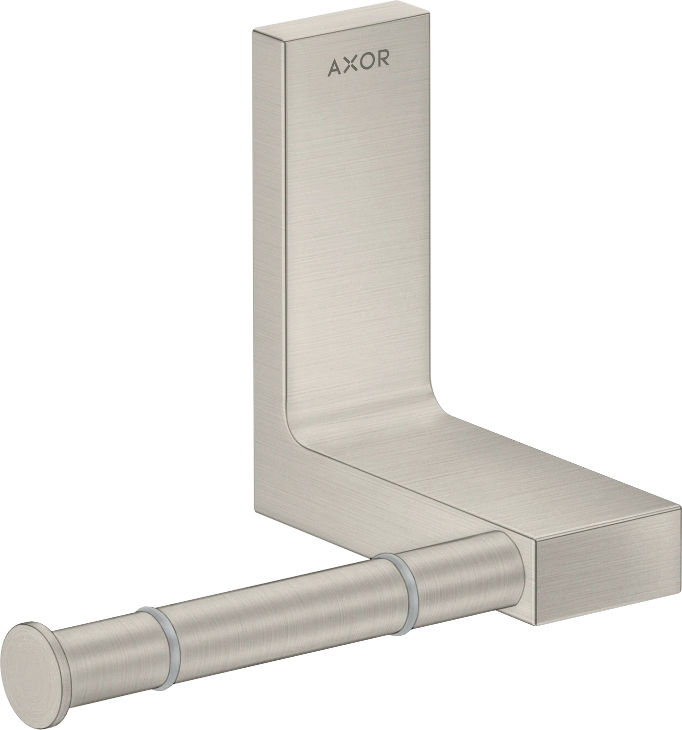 Axor Universal Rectangular Toilet Roll Holders 330 X 217 X 156mm Stainless Steel