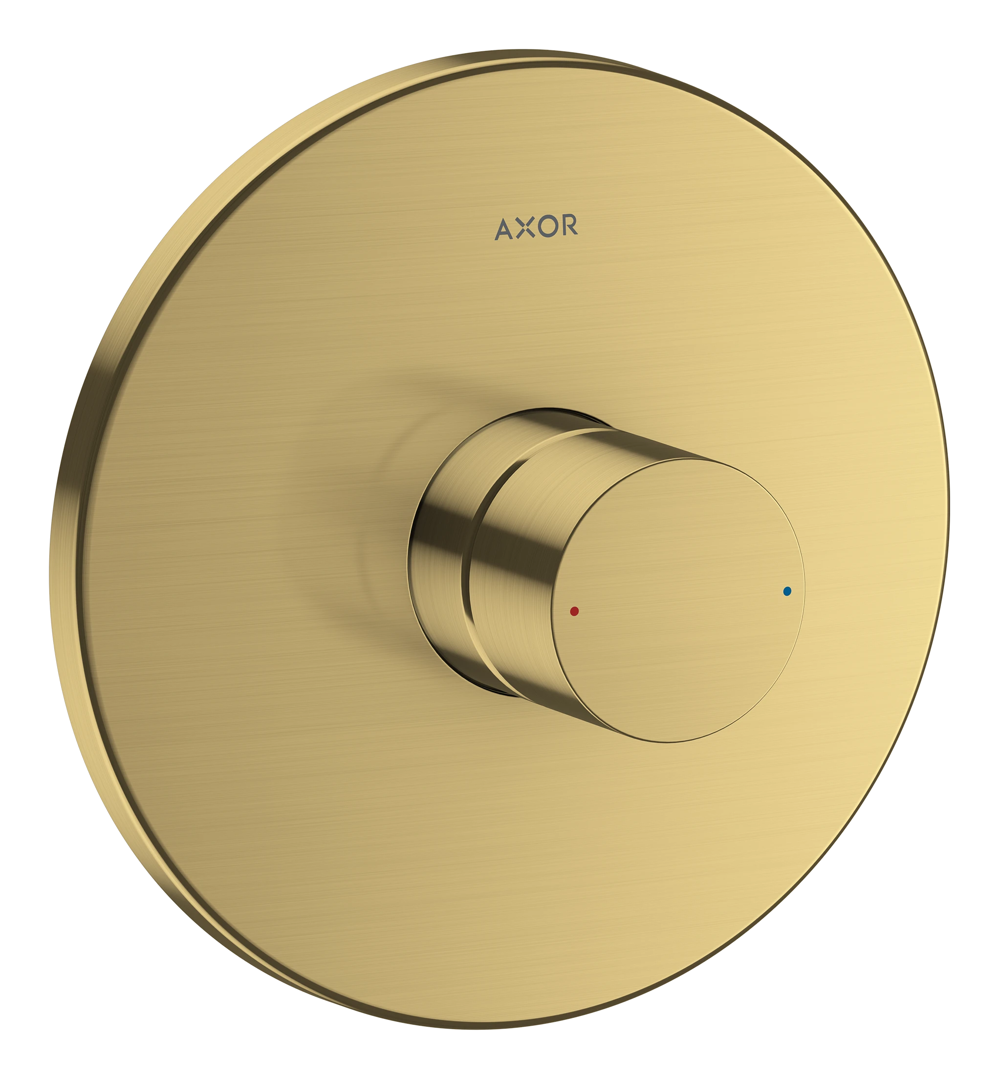Axor Uno Shower Mixers Concealed 220 X 180 X 130mm Brass - Brushed
