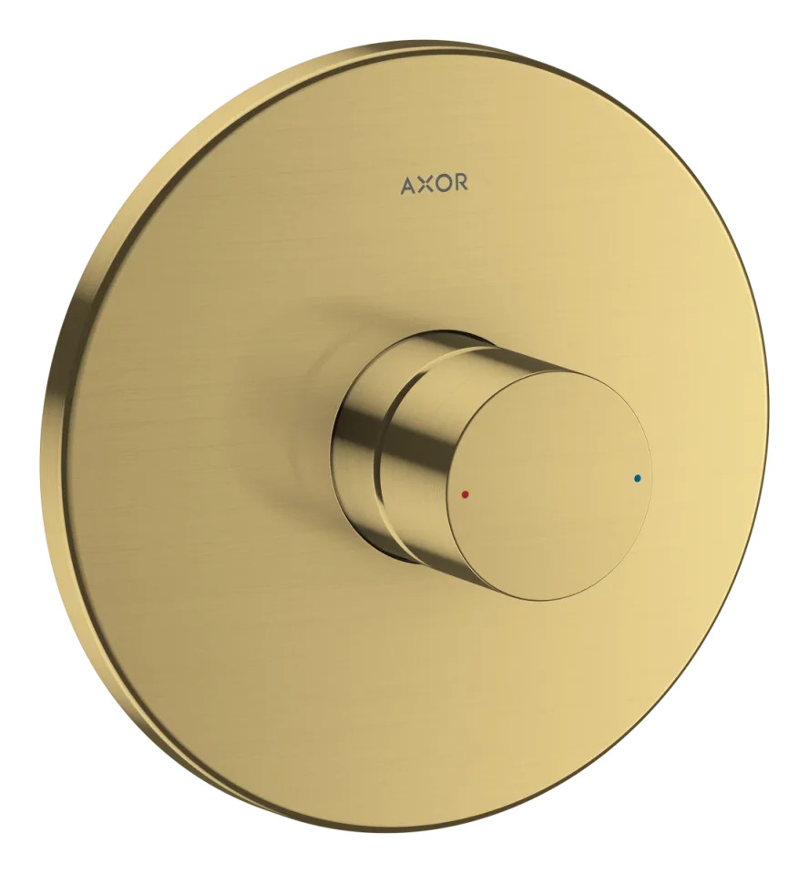 Axor Uno Shower Mixers Concealed 220 X 180 X 130mm Brass - Brushed product image - Image 1