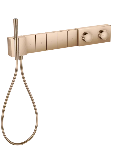 Axor Edge Thermostatic Module Select 680/100 For Concealed Installation For 5 Outlets - Diamond Cut
