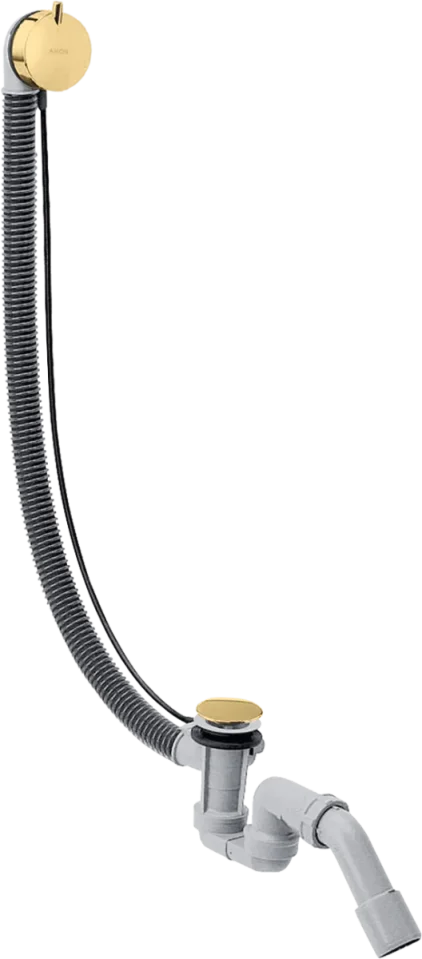 Axor Basic Set For Bath Filler With Waste And Overflow 600 X 320 X 90mm Gold - Polished product image - Image 1