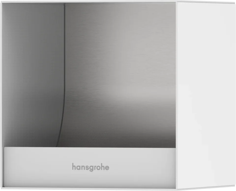 Hansgrohe Xtrastoris Original Wall Niches 480 X 415 X 158mm White - Matt product image - Image 1