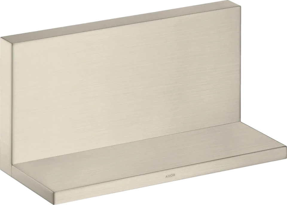 Axor Showersolutions Shelves 302 X 216 X 137mm Nickel - Brushed product image - Image 1