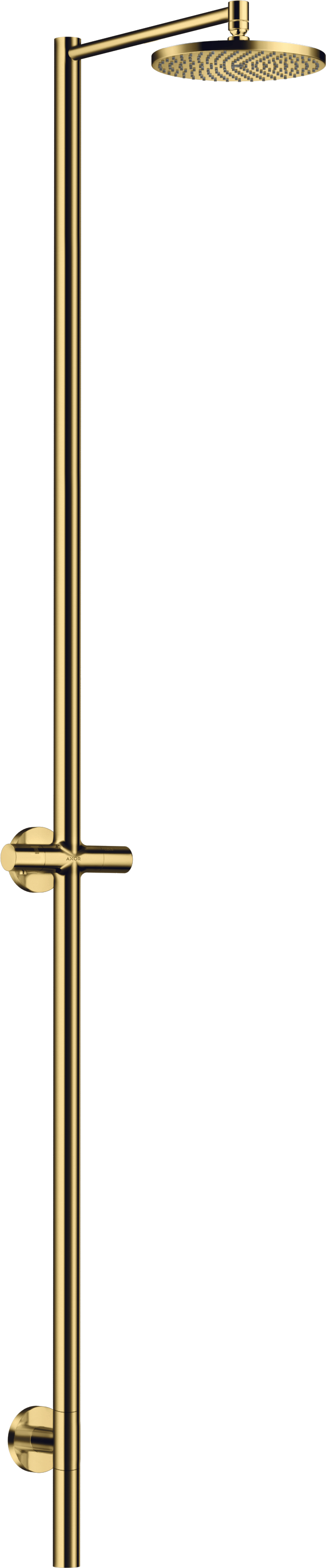 Axor Starck Shower Columns 1190 X 390 X 265mm Gold - Polished