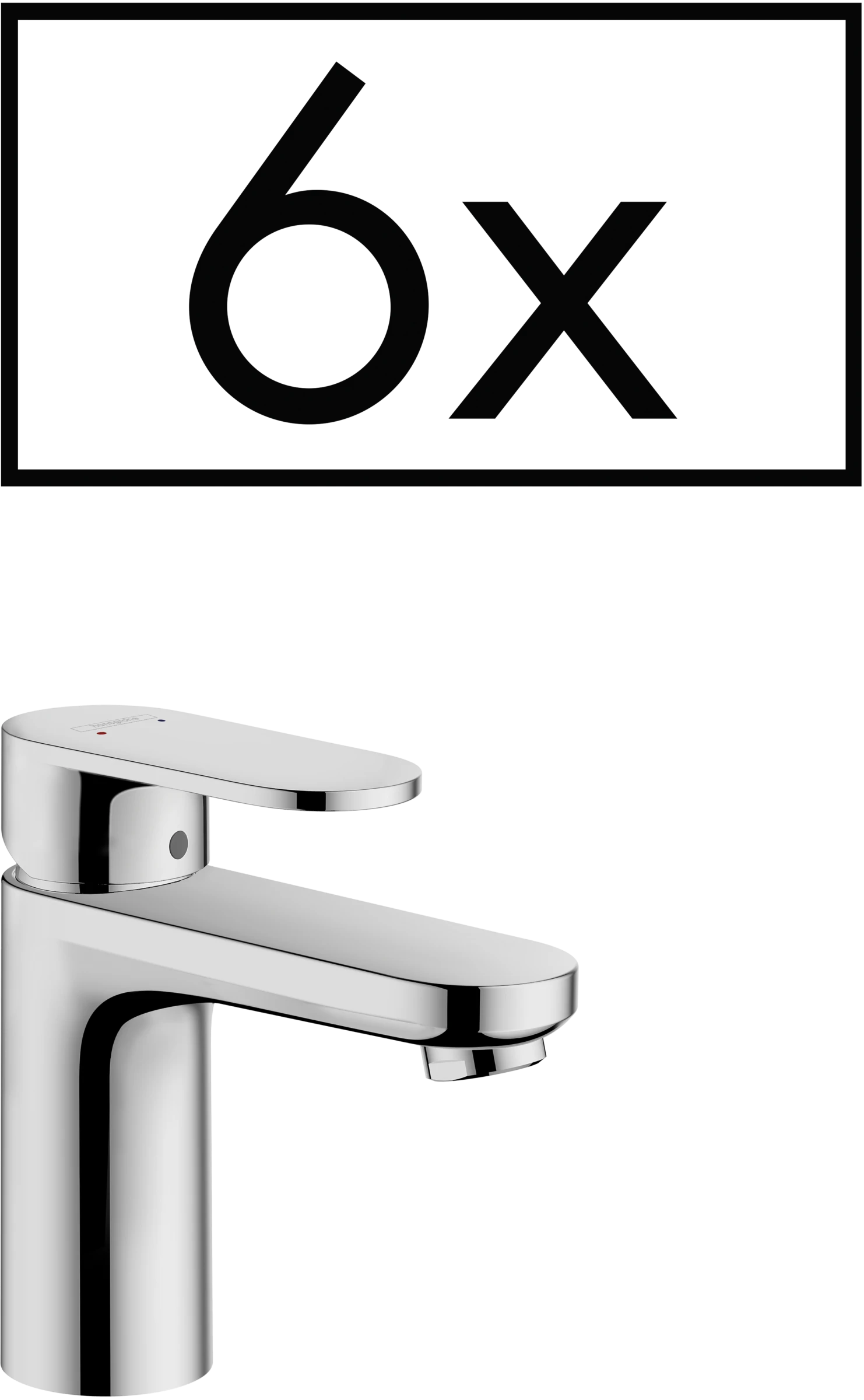 Hansgrohe Vernis Blend Manual Mixers 440 X 390 X 205mm Chrome