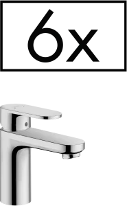 Hansgrohe Vernis Blend Manual Mixers 440 X 390 X 205mm Chrome