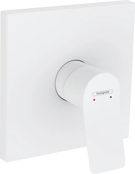 Hansgrohe Vivenis Single Lever Shower Mixer For Concealed Installation Matt White