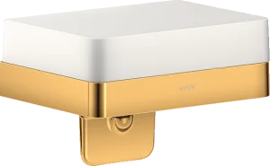 Axor Universal Softsquare Lotion Dispenser 225 X 190 X 130mm Gold - Polished