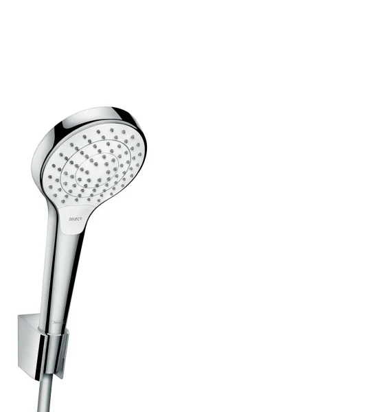 Hansgrohe Croma Select S Shower Holder Set 110 Vario With Shower Hose 160 Cm