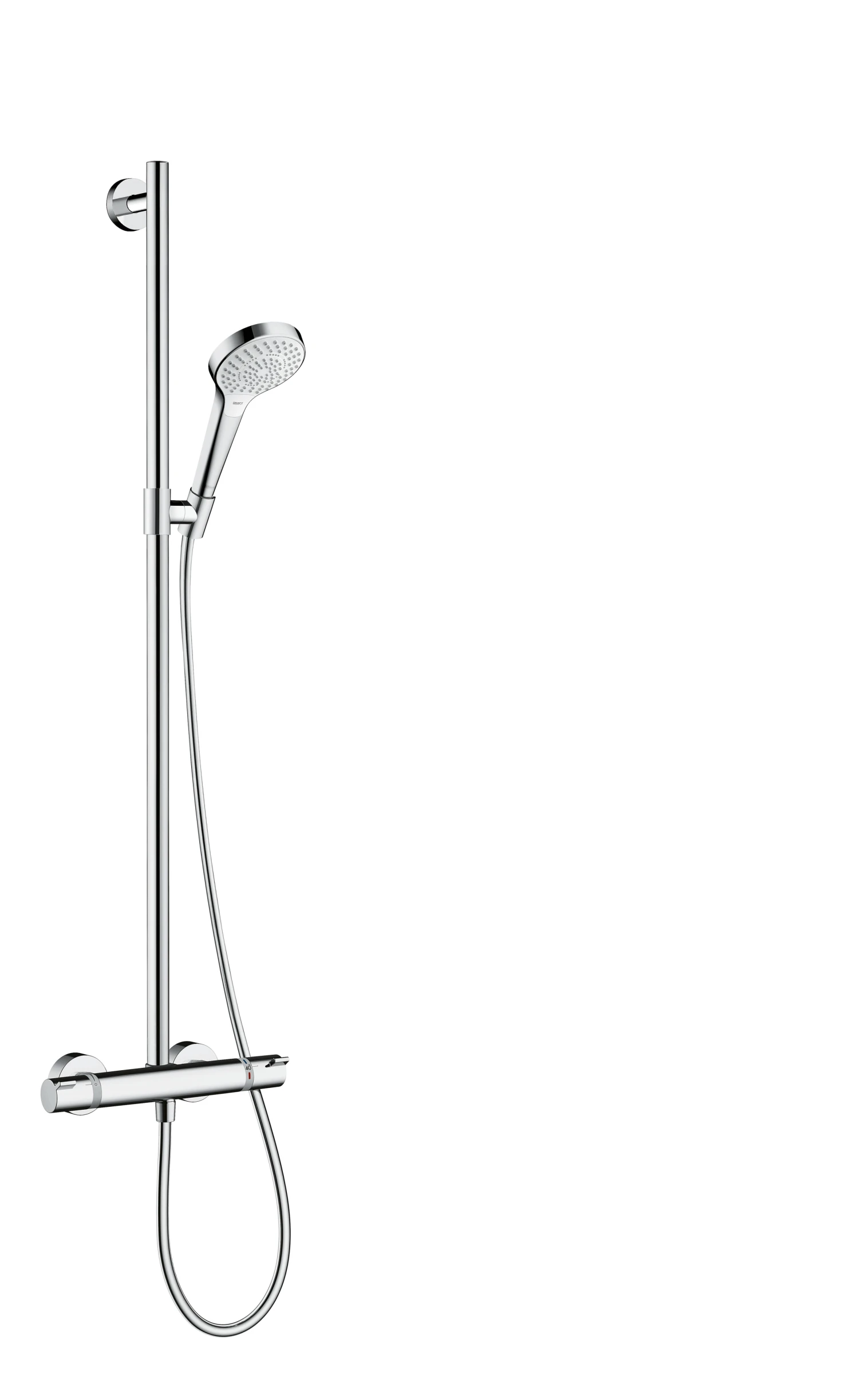 Hansgrohe Croma Select S Semipipe Multi With Thermostatic Shower Mixer
