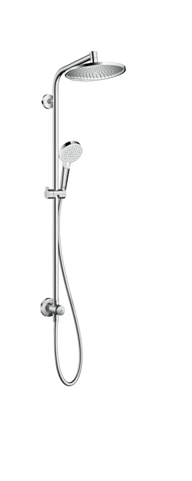 Hansgrohe Crometta S Shower Pipes Universal 1100 X 360 X 120mm Chrome product image - Image 1