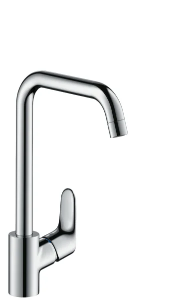Hansgrohe Focus M41 Single Lever Kitchen Mixer 260 Ecosmart, Single Spray Mode Chrome