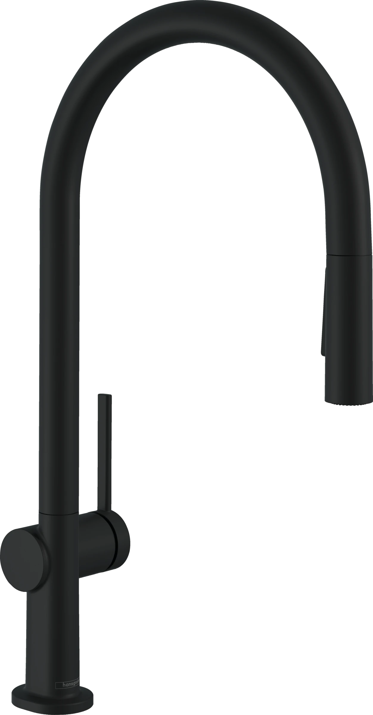Hansgrohe Talis M54 Manual Kitchen Mixers 555 X 310 X 80mm Black - Matt