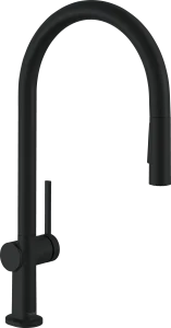 Hansgrohe Talis M54 Manual Kitchen Mixers 555 X 310 X 80mm Black - Matt