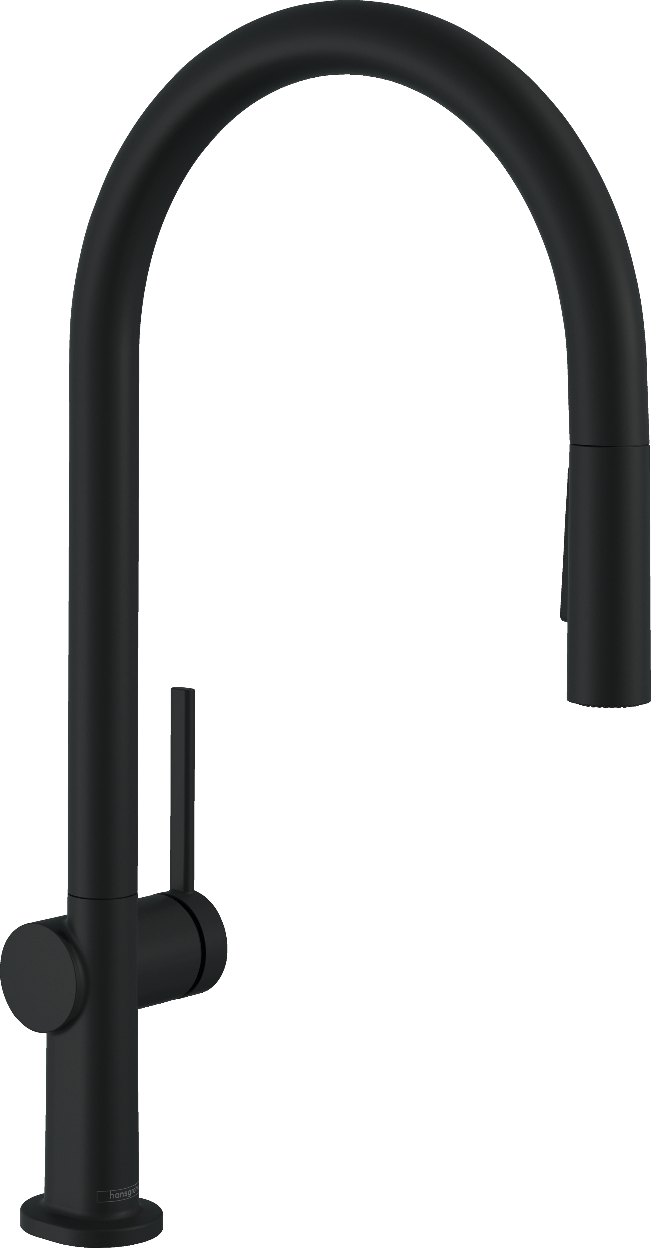 Hansgrohe Talis M54 Manual Kitchen Mixers 555 X 310 X 80mm Black - Matt