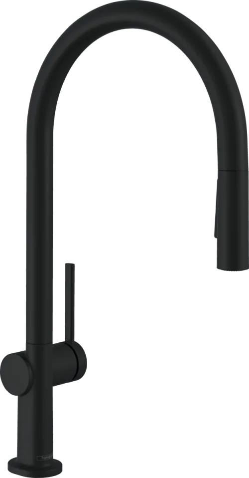 Hansgrohe Talis M54 Manual Kitchen Mixers 555 X 310 X 80mm Black - Matt product image - Image 1