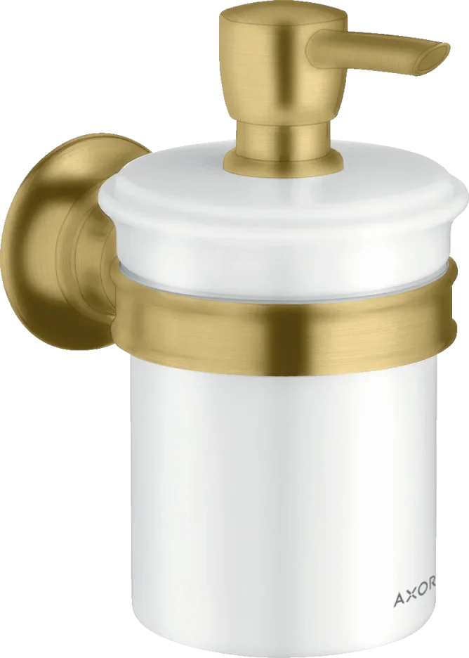 Axor Montreux Lotion Dispenser 264 X 170 X 106mm Gold - Brushed product image - Image 1
